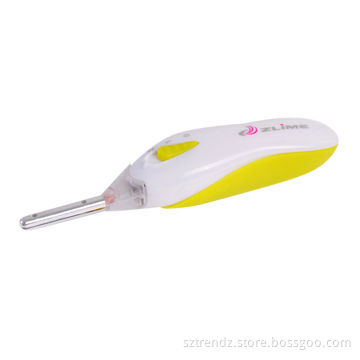 Plastic Eyelash Curler with Demountable Comb, Two Levels Heating to Model Curve/Long-lasting Lashes